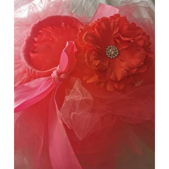 Baby TuTu Set Skirt/Headband - Picture 2 of 4